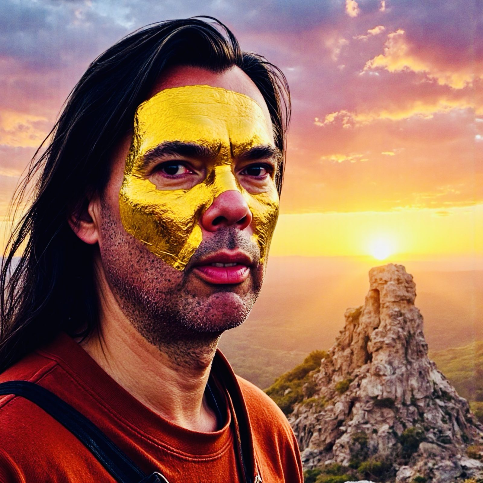 AI Selfies 2024–2025, KI-generiertes Selbstporträt 10, Markus Wintersberger