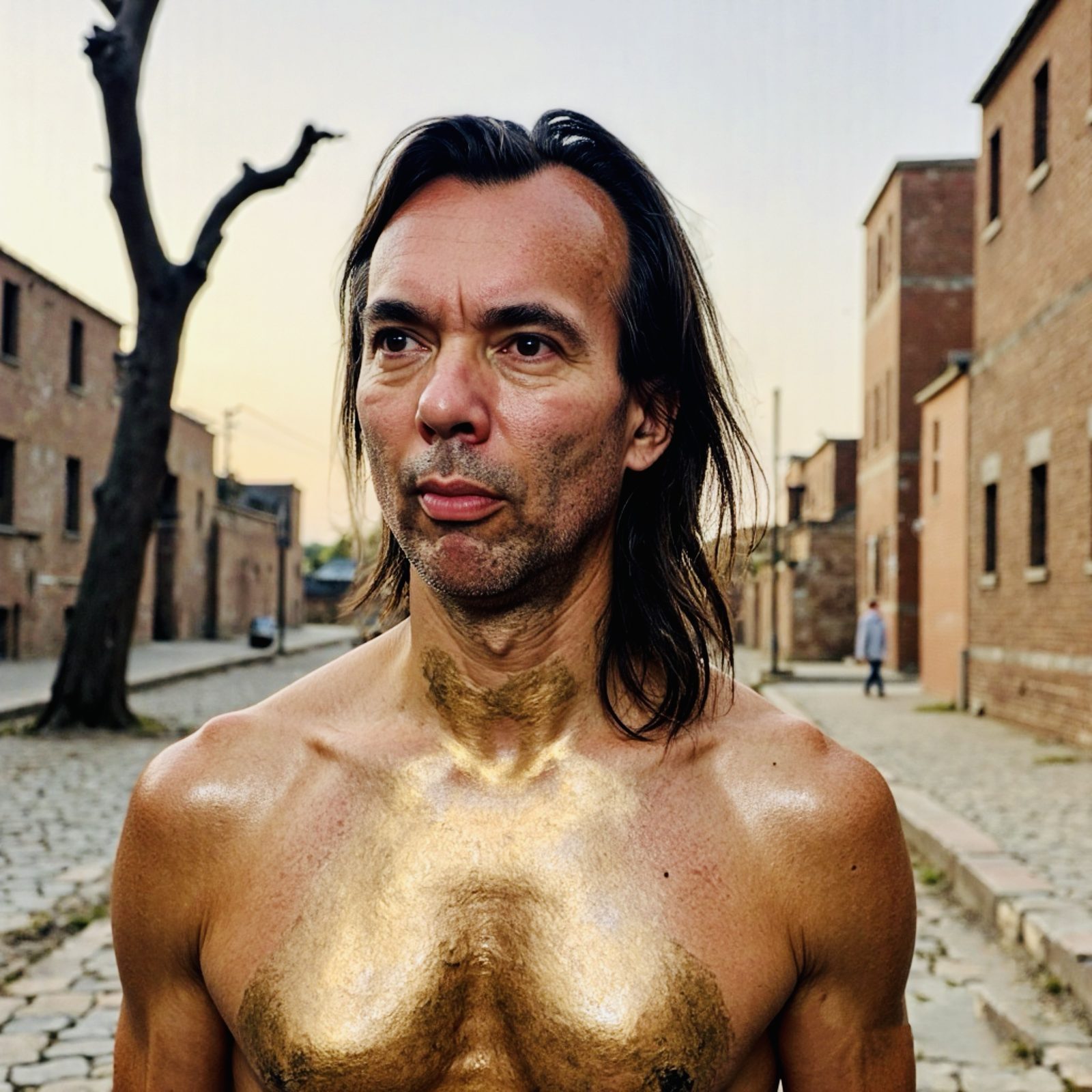 AI Selfies 2024–2025, KI-generiertes Selbstporträt 14, Markus Wintersberger