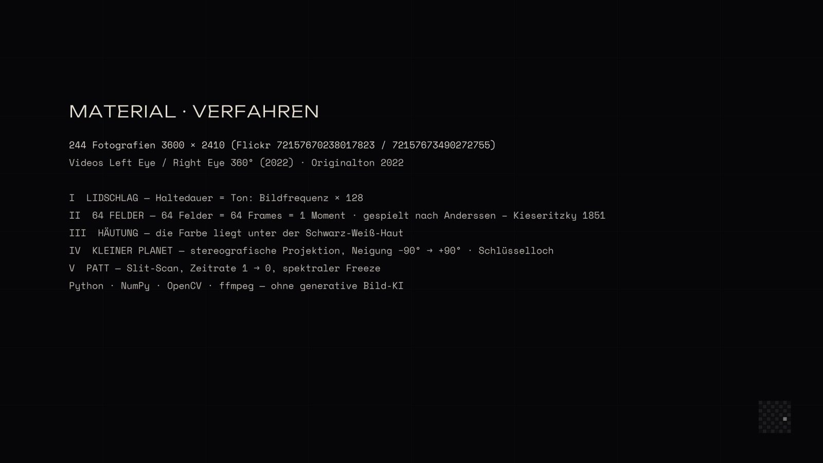Still aus Kapitel Nachspann