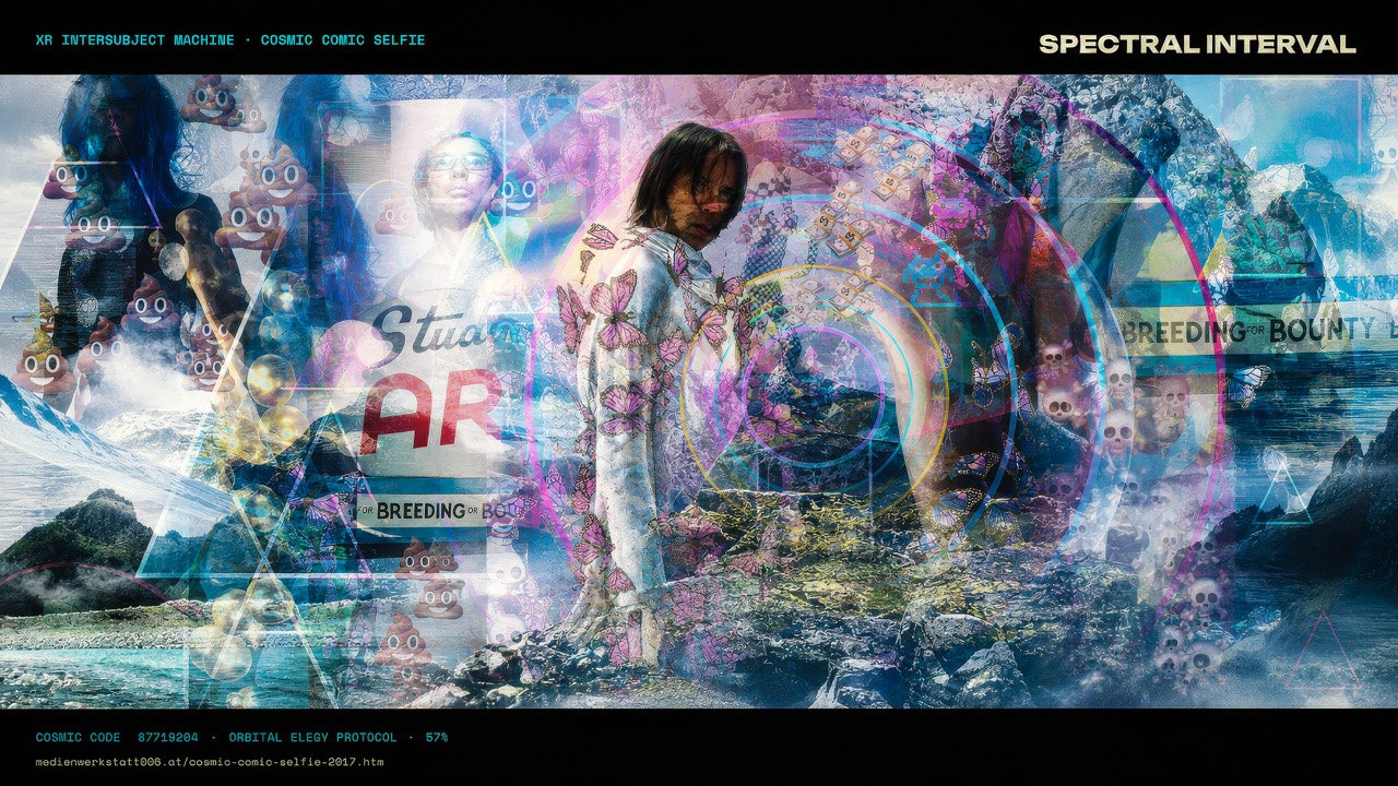 Cosmic Comic Selfie · Collage Mutation 10