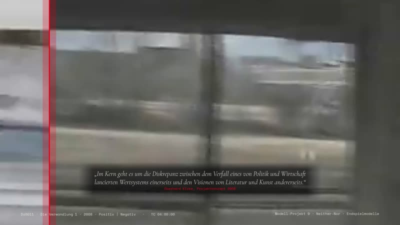 Kapitel V Die Verwandlung 1: Nebel und Kräne, links positiv, rechts negativ