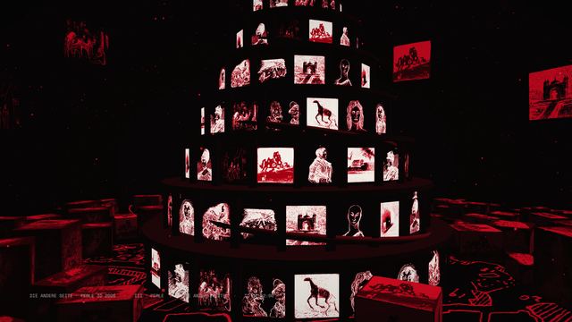 III · Perle · der Turm aus Kubins Zeichnungen