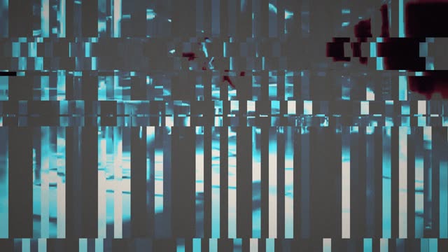 Slit-Scan horizontal — Still aus EUTOPIA 2026, 0:44