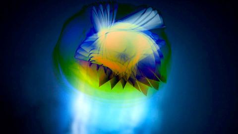 Gammaray 2012 · Lichtskulptur, Photographie 02