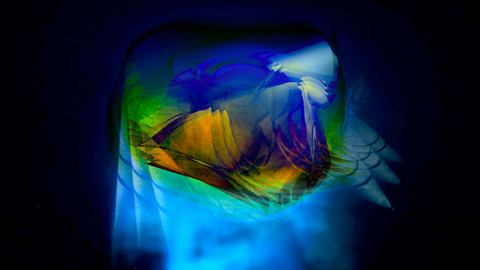 Gammaray 2012 · Lichtskulptur, Photographie 09