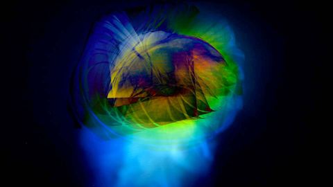 Gammaray 2012 · Lichtskulptur, Photographie 20