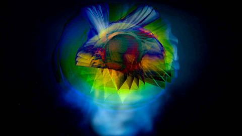 Gammaray 2012 · Lichtskulptur, Photographie 41 von 48