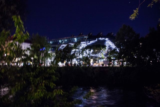 Kunsthaus Graz · BIX · Hyperillusion 2015 – Hyperillusion Graz / The Stone