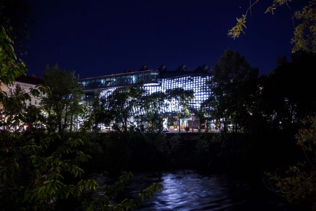 Kunsthaus Graz · BIX · Hyperillusion 2015 – Hyperillusion Graz / The Stone