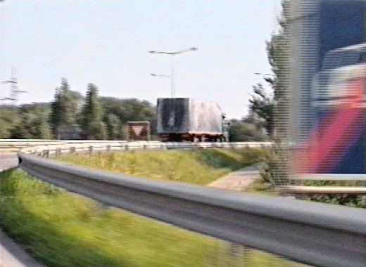 Skulptur in Bewegung · Transport Wien – Linz · Videoframe
