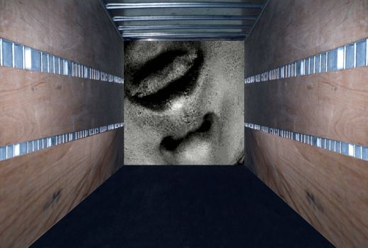 Innenraum-Simulation · Projektion an der Stirnseite