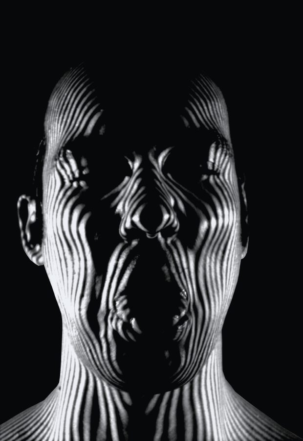 Streifenlicht-Scan