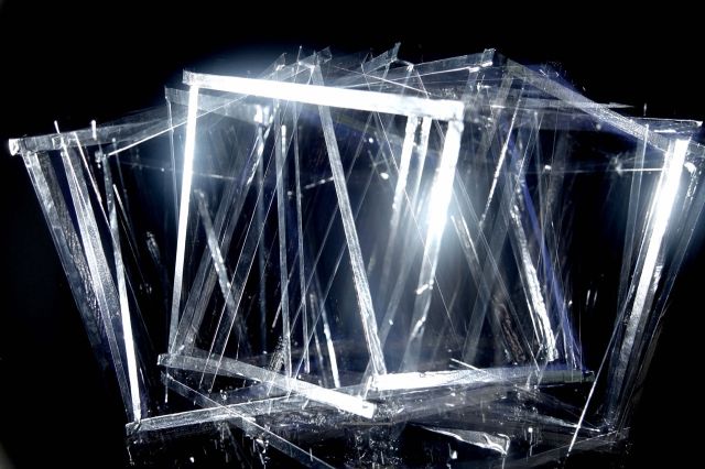 Rotationsmodell · gleichseitiger offener Würfel — RAUM 11, Markus Wintersberger 2011/2012