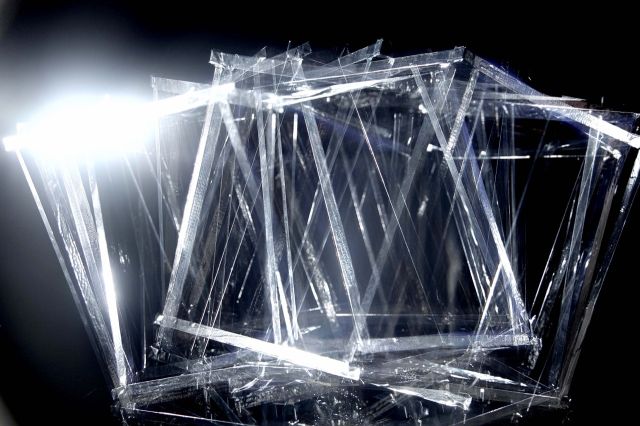 Rotationsmodell · gleichseitiger offener Würfel — RAUM 11, Markus Wintersberger 2011/2012