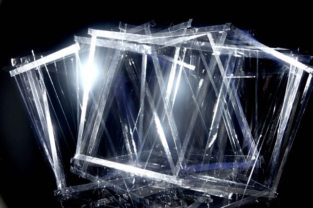 Rotationsmodell · gleichseitiger offener Würfel — RAUM 11, Markus Wintersberger 2011/2012