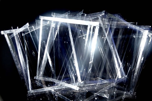 Rotationsmodell · gleichseitiger offener Würfel — RAUM 11, Markus Wintersberger 2011/2012