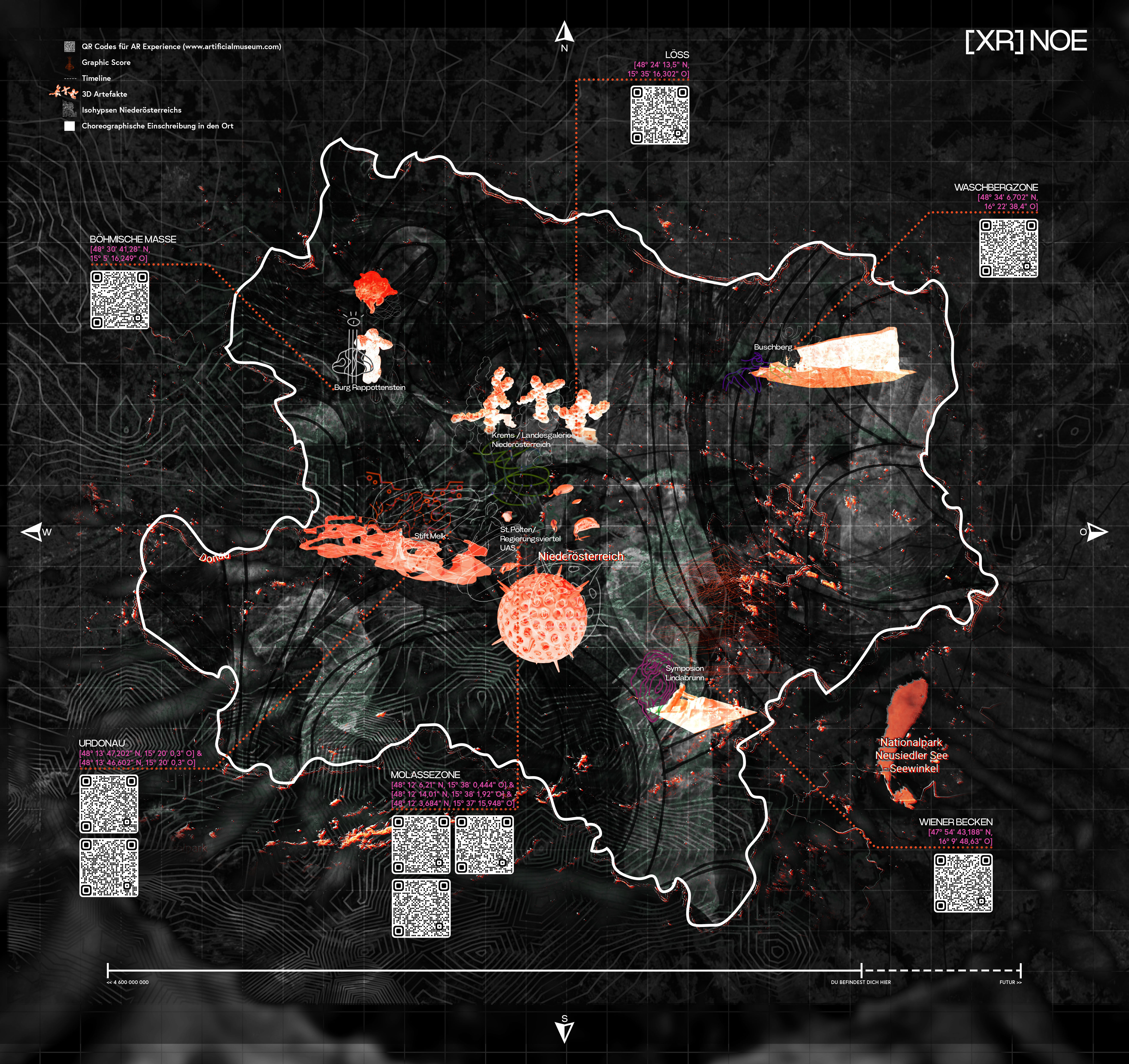 [XR] NOE – Karte der Locations in Niederösterreich